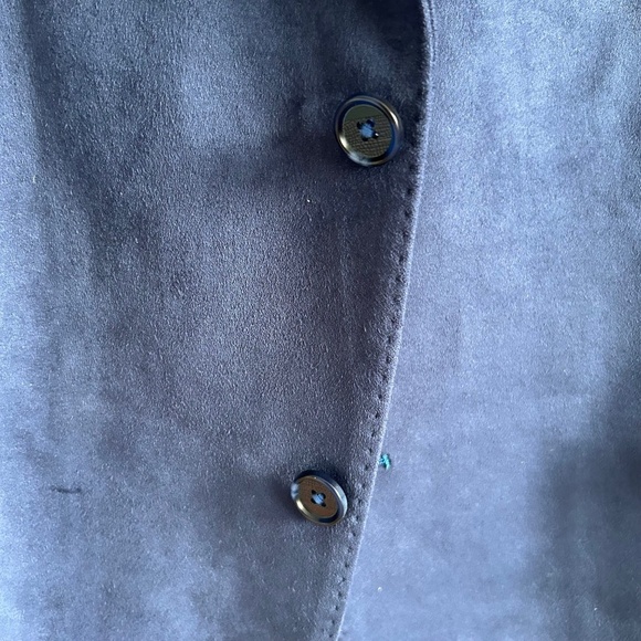 7 Downie Street Blue Men's Blazer with musical pattern lining, XL Size 52R - Picture 7 of 13